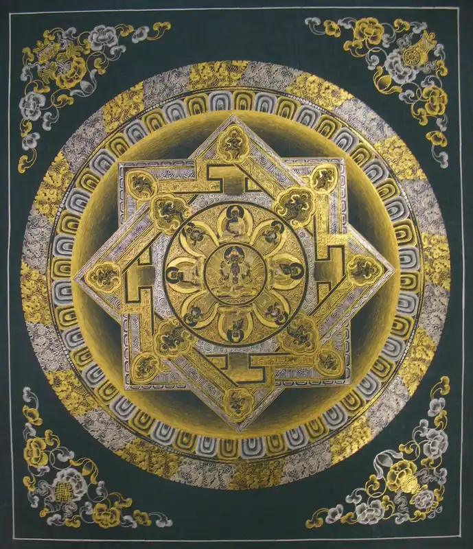 Le mandala du Bouddha tibétain
