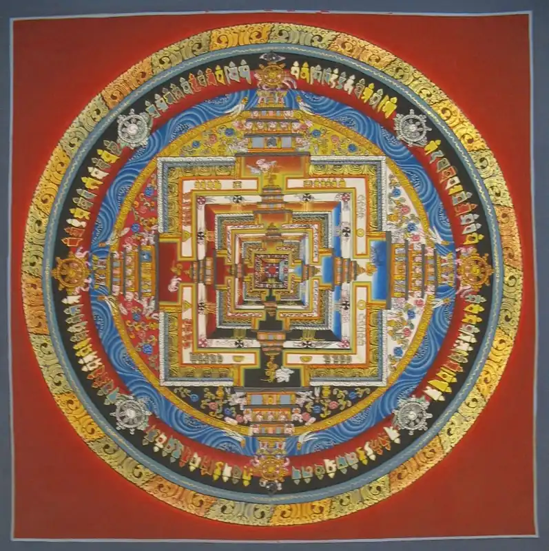 Le Mandala Rouge de Kalachakra