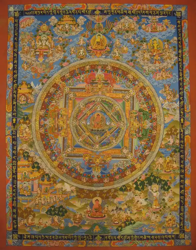 Mandala du Bouddha Amitabha