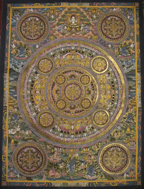 L’art bouddhiste de la peinture de Bouddha