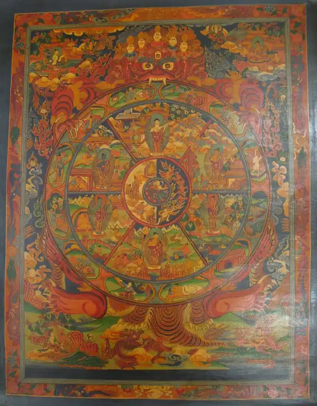 Roue de la Vie, Art Traditionnel