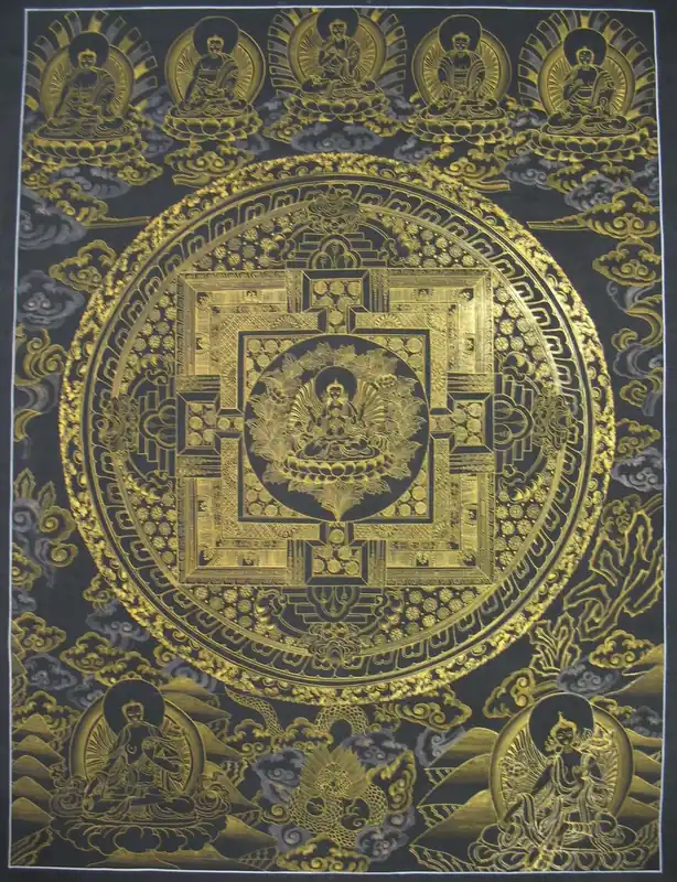 Mandala traditionnel de Lokeshvara