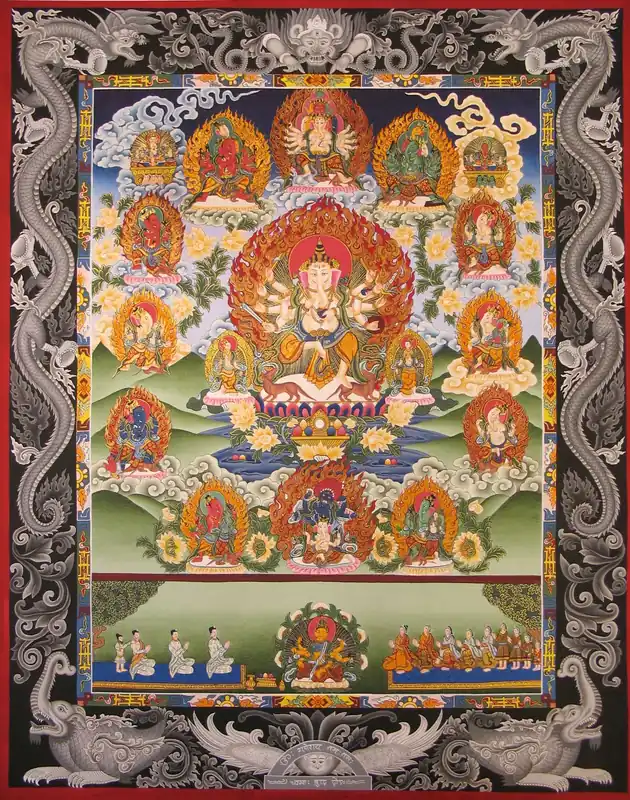 Peinture de Ganesh