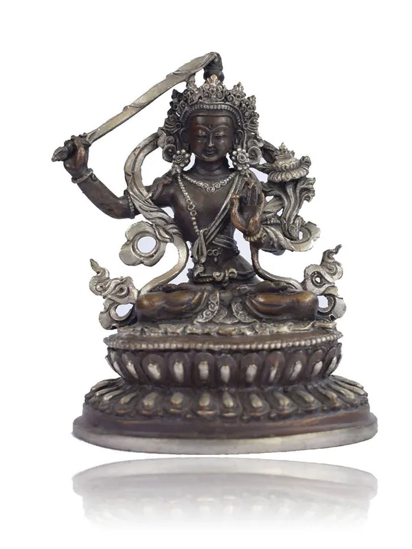 Statue de Manjushri tibétain – Cuivre