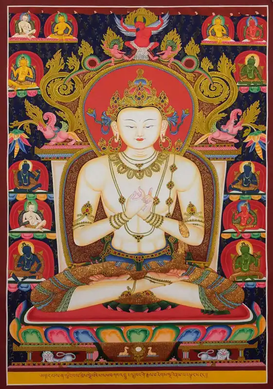 Thangka du Bouddha Vairocana