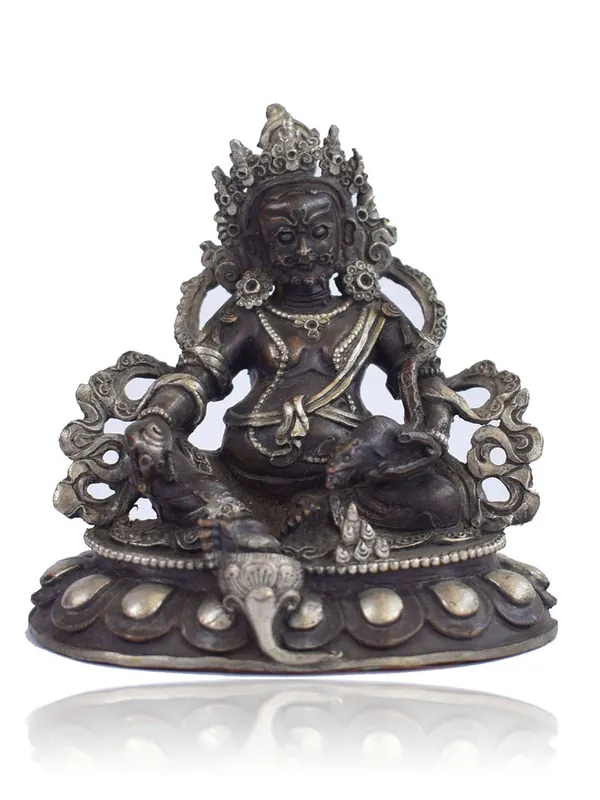 Statue traditionnelle faite à la main de Jambhala