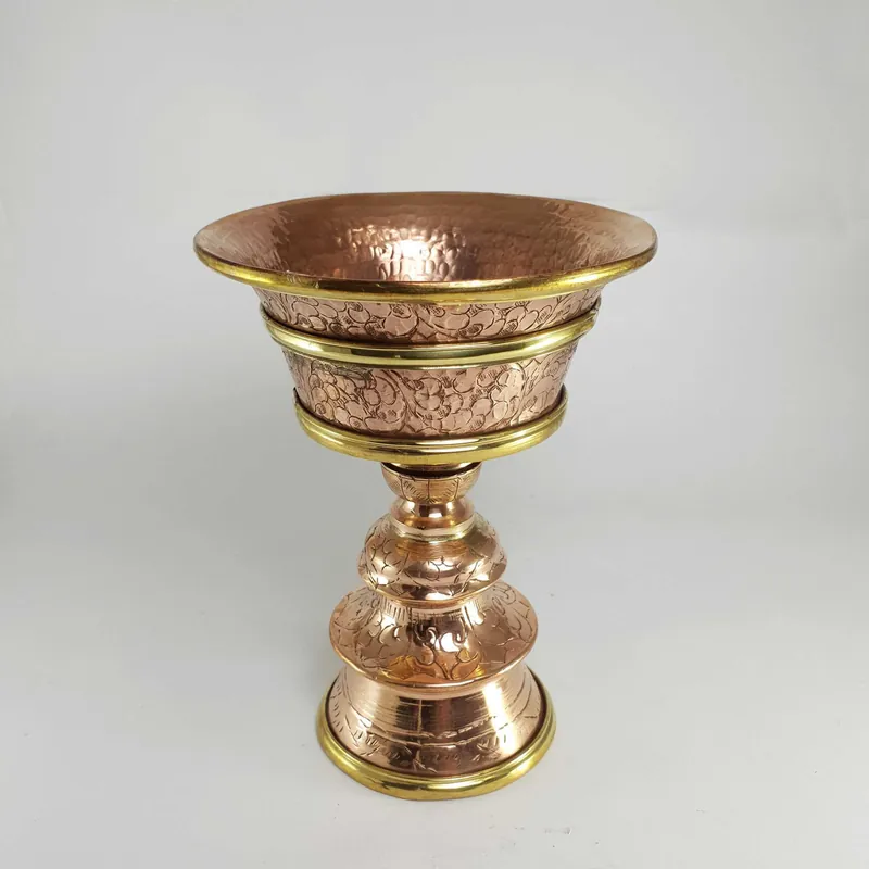 Grand beurre de cuivre Lamp