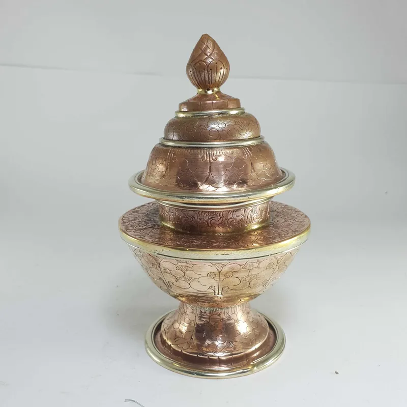 Pot de cérémonie tibétain