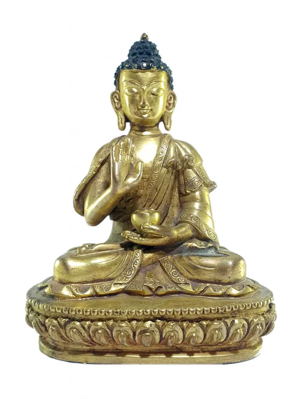 Statue bouddhiste du Bouddha Amoghasiddhi