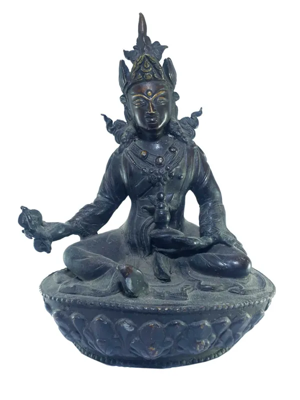 Statue en cuivre de Guru Padmasambhava