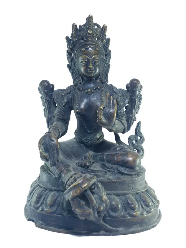 Ancienne statue de Tara Verte