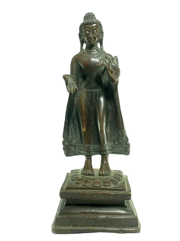 Statue artisanale du Bouddha Dipankara