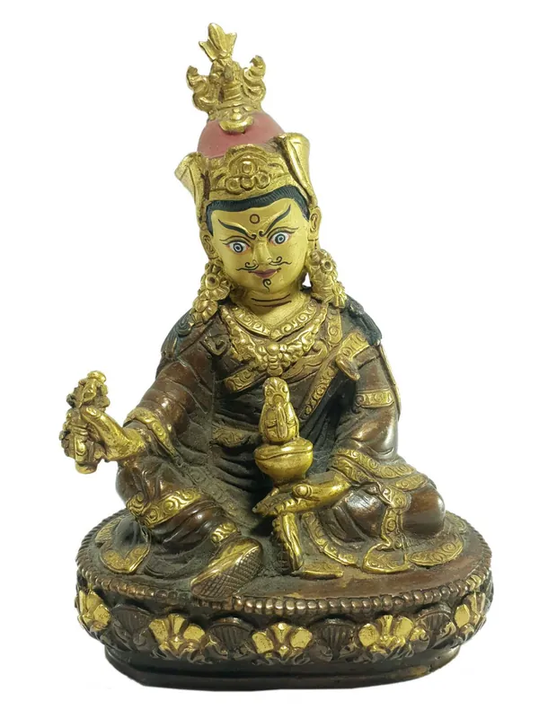 Statue faite à la main de Guru Padmasambhava