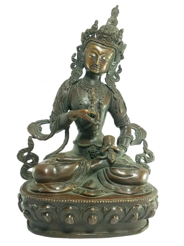 Statue tibétaine faite à la main de Vajrasattva