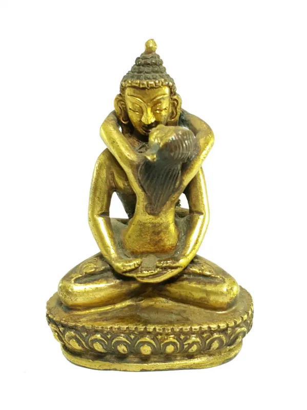 Statue bouddhiste de Samantabhadra