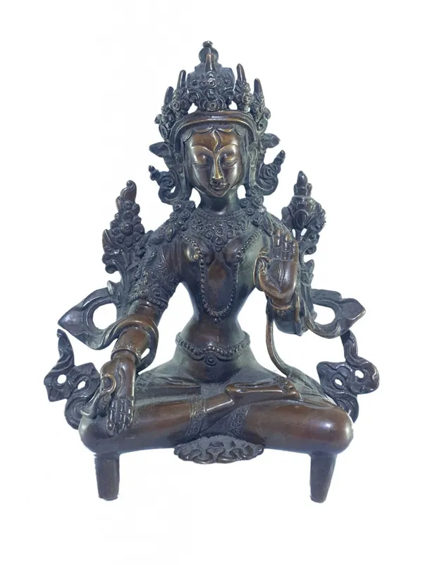 Statue de Tara Blanche de 14 cm