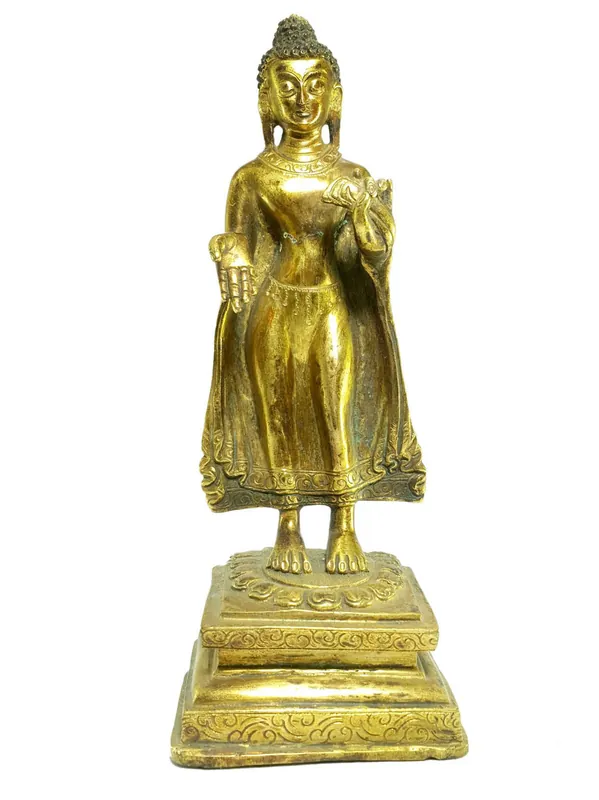 Statue tibétaine du Bouddha Dipankara