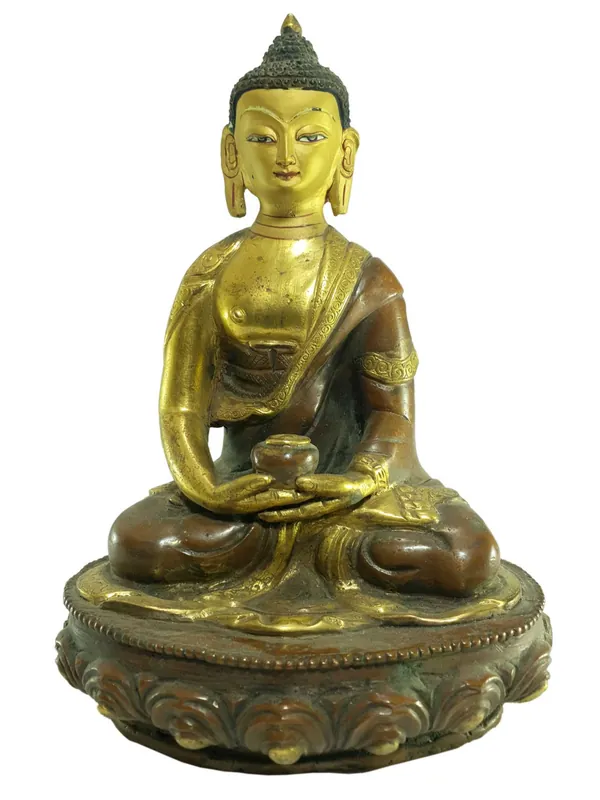 Statue d’Amitabha Bouddha – Cuivre