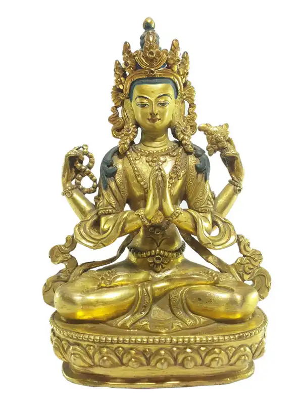 Statue d’Avalokiteshvara de 14 cm