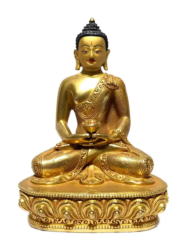 Statue du Bouddha Amitabha de 14 cm