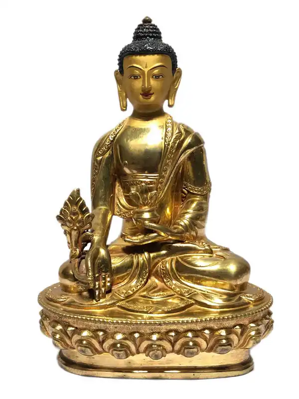 Statue du Bouddha de médecine tibétaine