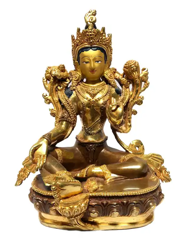Statue de la traditionnelle Tara Verte