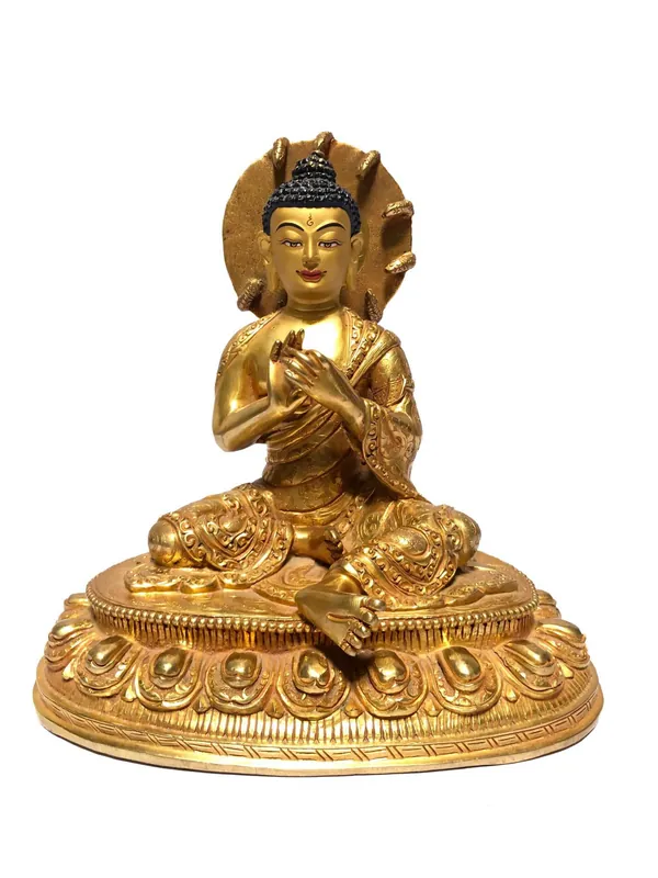 Statue bouddhiste de Nagarjuna