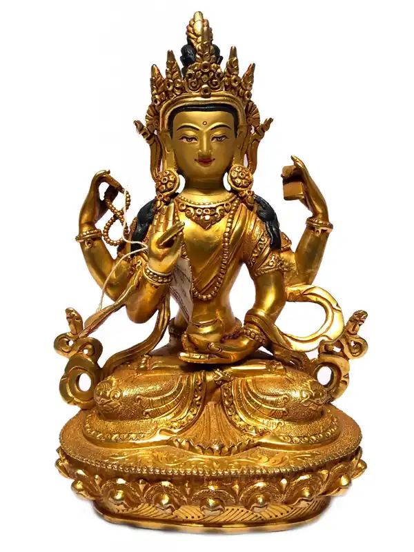 Statue traditionnelle de Prajnaparamita