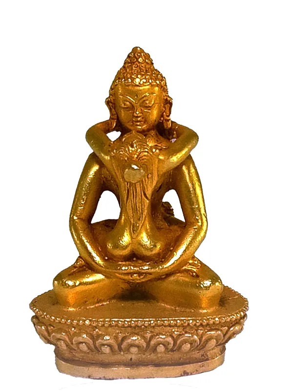 Statue traditionnelle de Samantabhadra