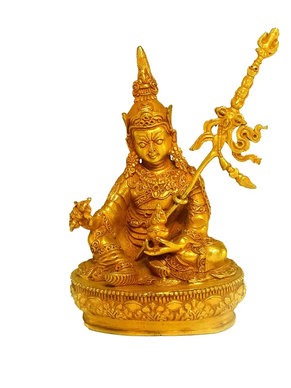 Statue traditionnelle de Guru Padmasambhava