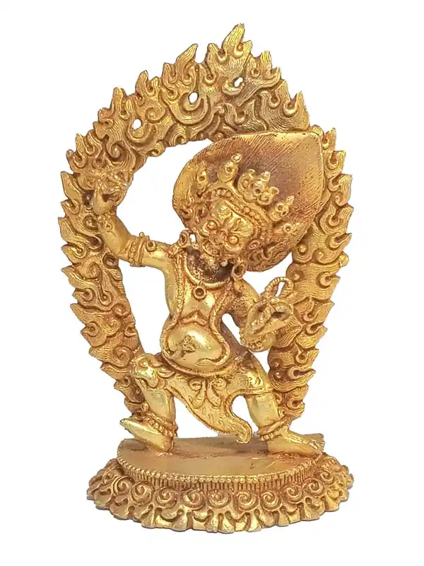 Statue traditionnelle de Vajrapani