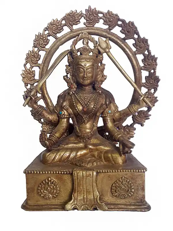 Statue tibétaine de Santoshi Mata