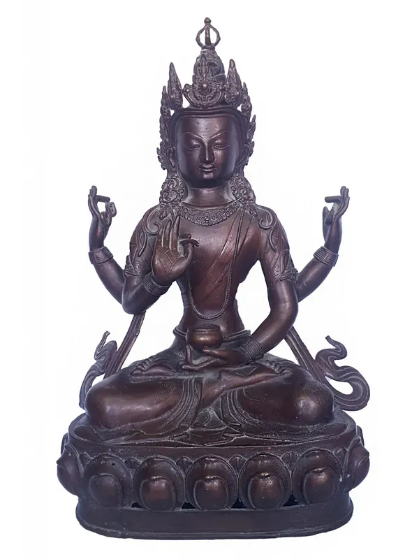Statue tibétaine de Prajnaparamita