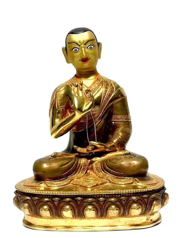 Statue de Lama Bouddhiste