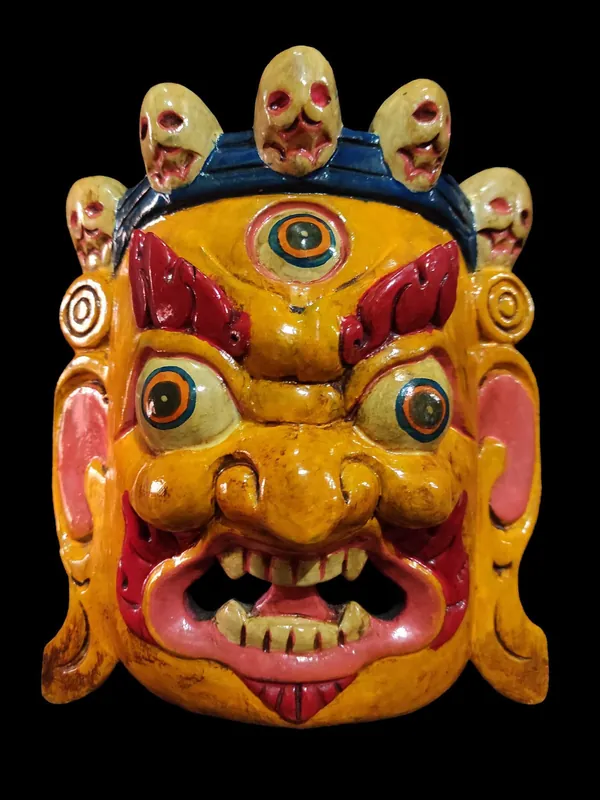 Masque de Ganesh du Népal