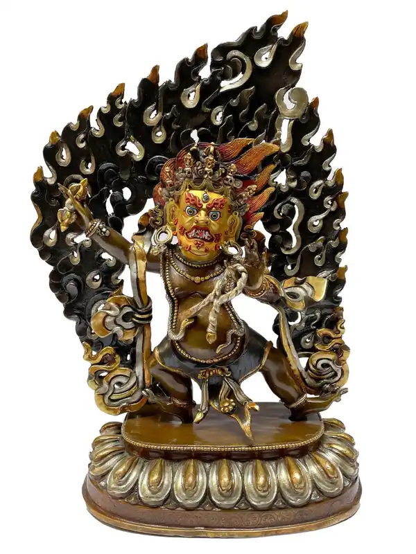 Statue faite à la main de Vajrapani