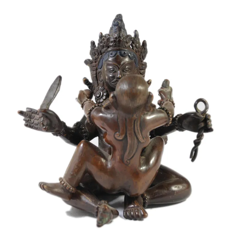 Statue traditionnelle de Mahakala