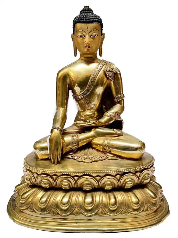 Statue du Bouddha Shakyamuni de 28 cm