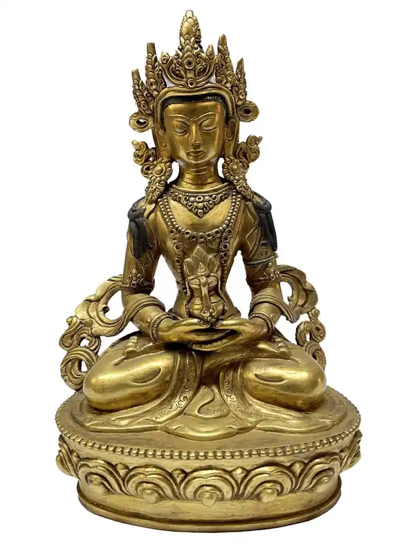 Statue d’Aparimita – Cuivre plaqué or