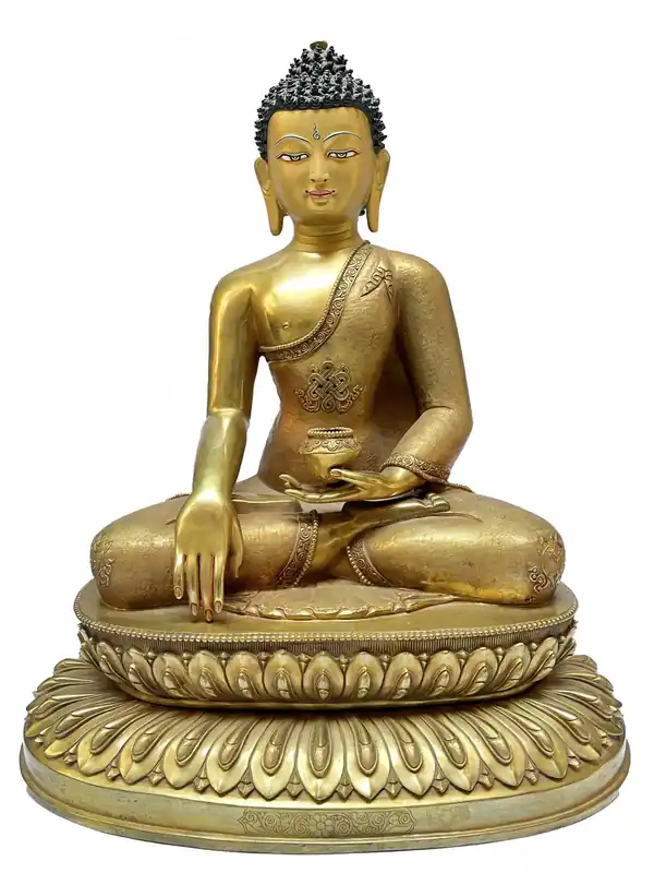 Statue du Bouddha Shakyamuni de 43 cm