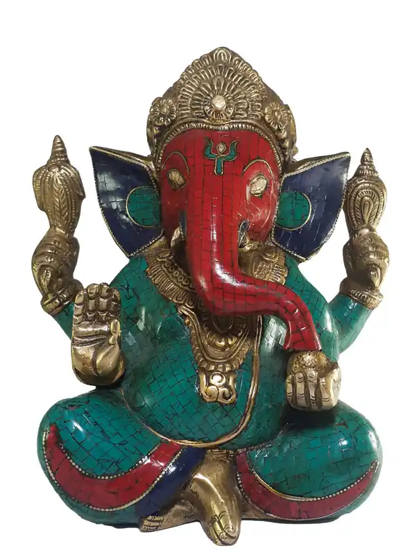 Statue de Ganesh de 22 cm