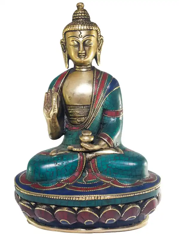 Statue d’Amoghasiddhi Bouddha