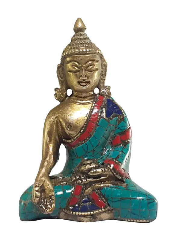 Statue traditionnelle du Bouddha Ratnasambhava