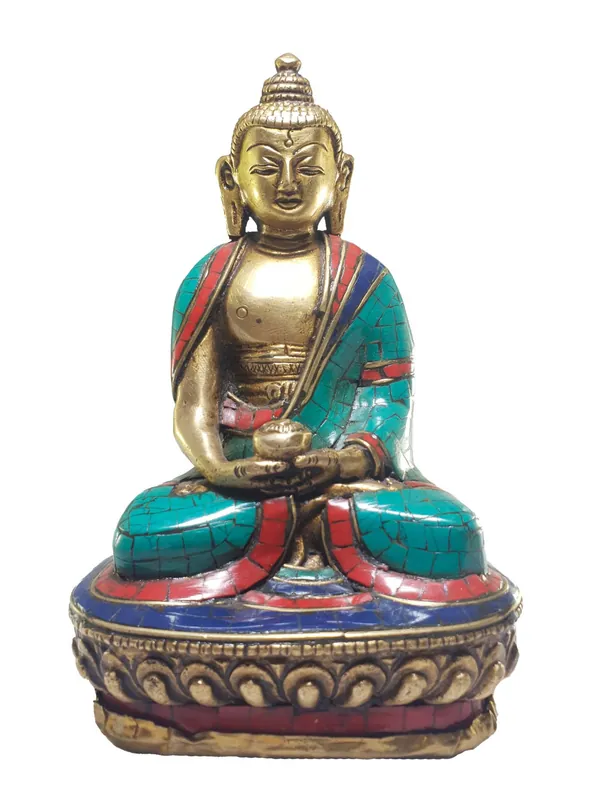 Statue du Bouddha Amitabha de 14 cm