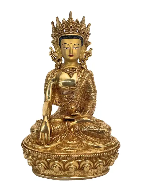 Statue faite à la main de Bouddha