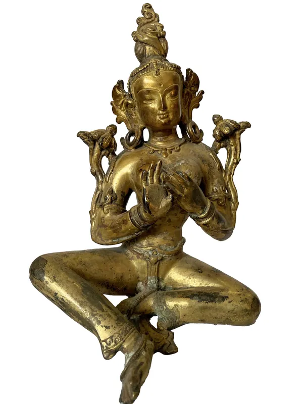 Statue de la déesse tibétaine Green Tara