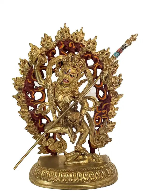 Statue faite à la main de Vajrayogini