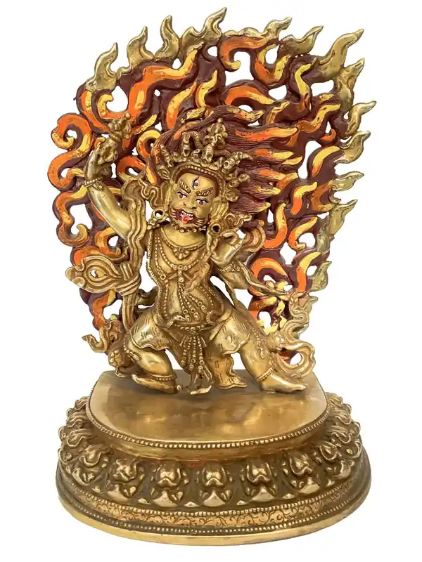 Statue rituelle de Vajrapani