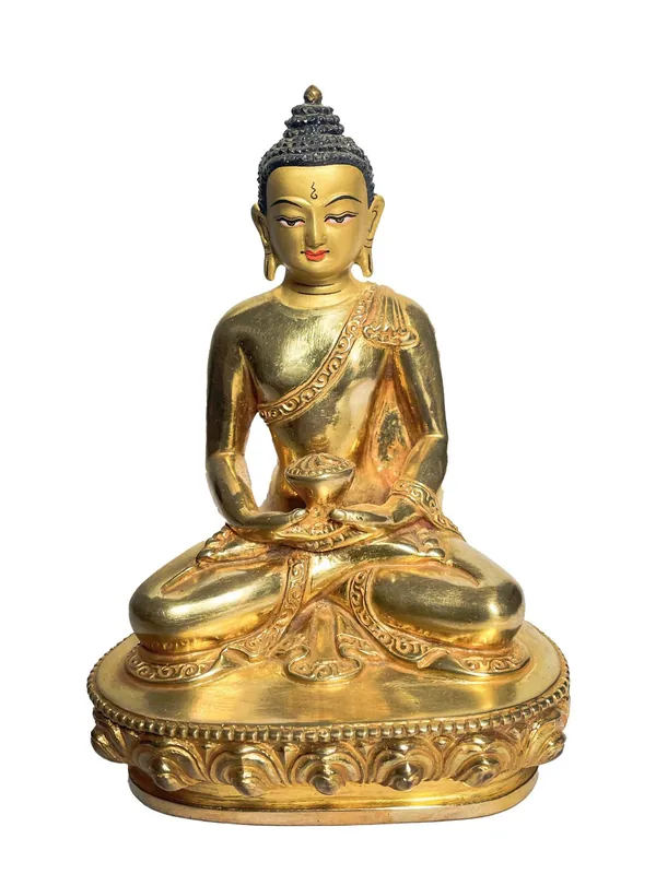 Statue tibétaine de Bouddha