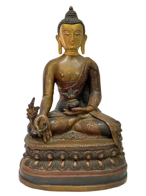 Statue du Bouddha de médecine de 31 cm